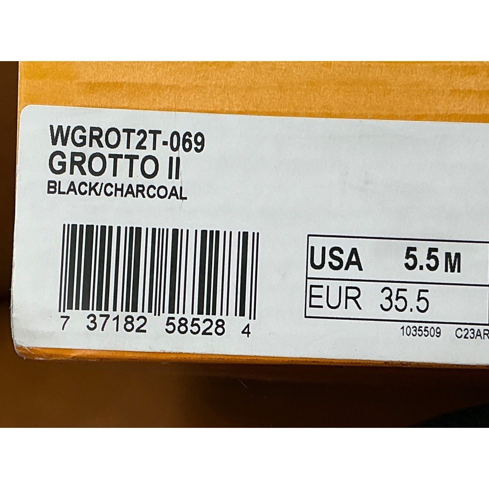 Lugz Grotto II Boots Womens 5.5 Black New Textile Ankle Work Hiking WGROT2T-069 - Picture 8 of 8
